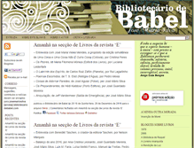 Tablet Screenshot of bibliotecariodebabel.com